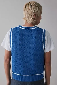 UO Brayden Pointelle Sweater Vest