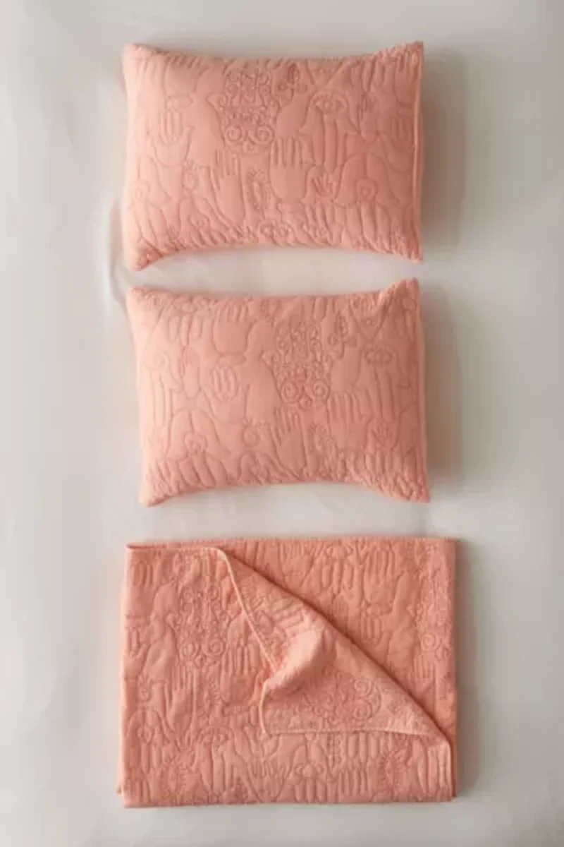 Jungalow Hamsa Quilt Set