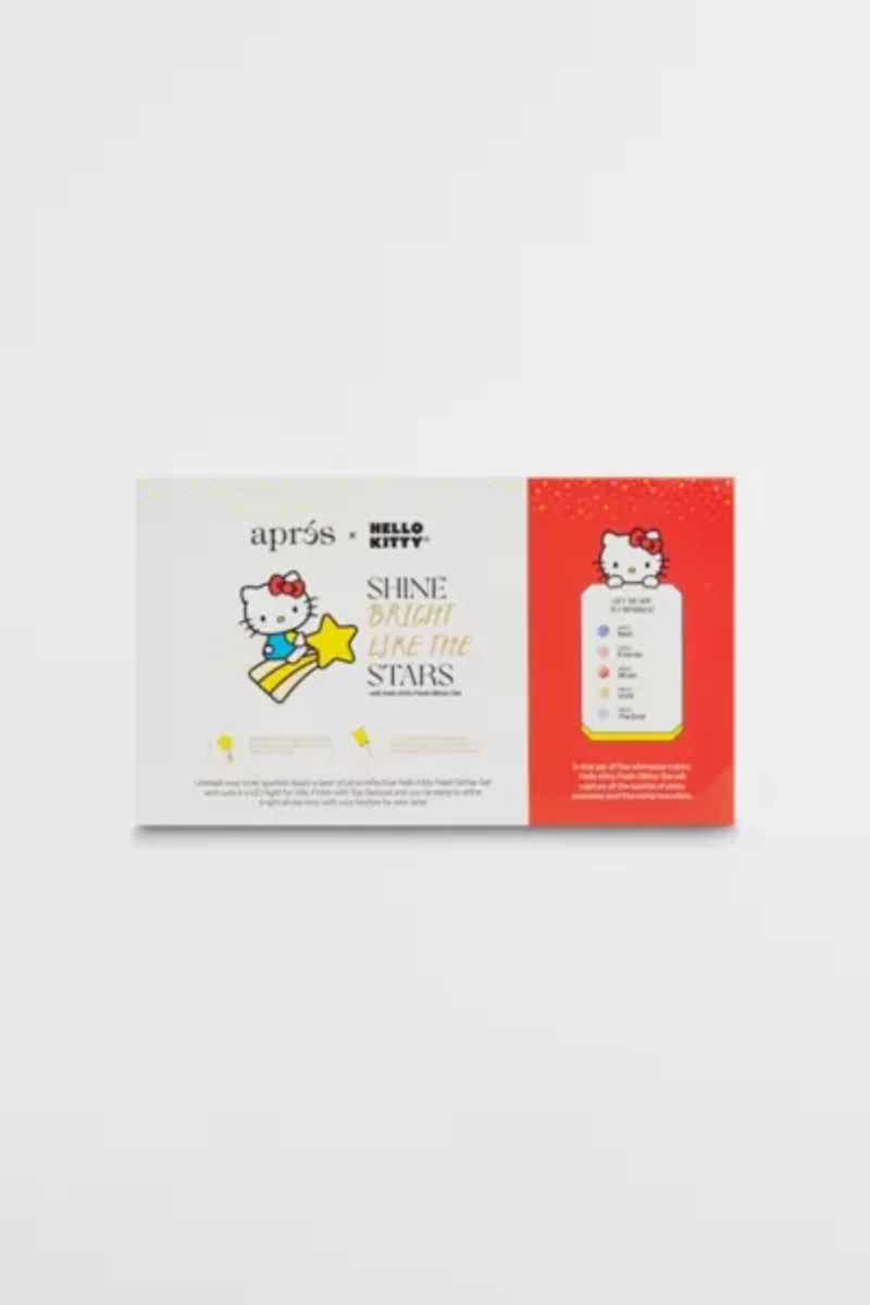 Aprés Nail x Sanrio® Flash Glitter Gel Couleur Set
