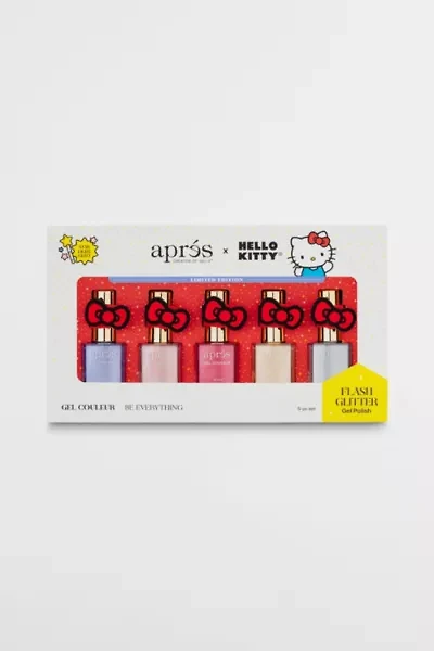 Aprés Nail x Sanrio® Flash Glitter Gel Couleur Set