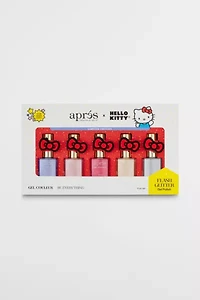 Aprés Nail x Sanrio® Flash Glitter Gel Couleur Set