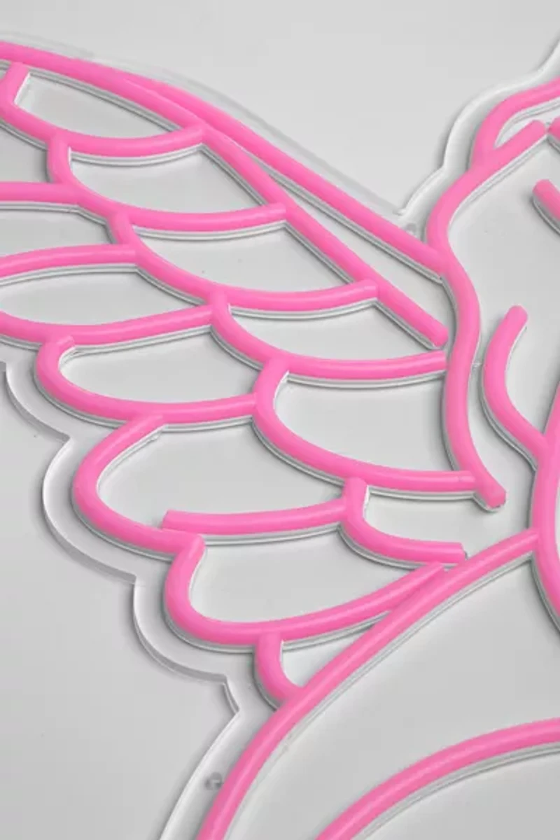 Echo Neon Sleeping Angel Neon Sign