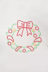 Echo Neon Christmas Wreath Neon Sign