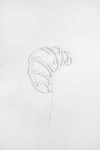 Echo Neon Croissant Neon Sign