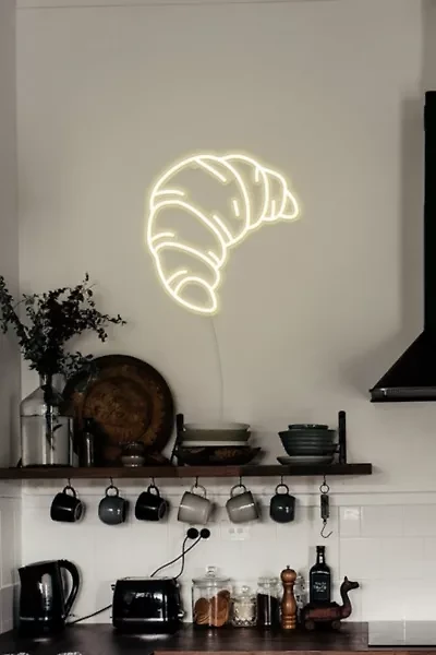 Echo Neon Croissant Neon Sign