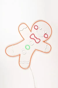 Echo Neon Gingerbread Man Neon Sign