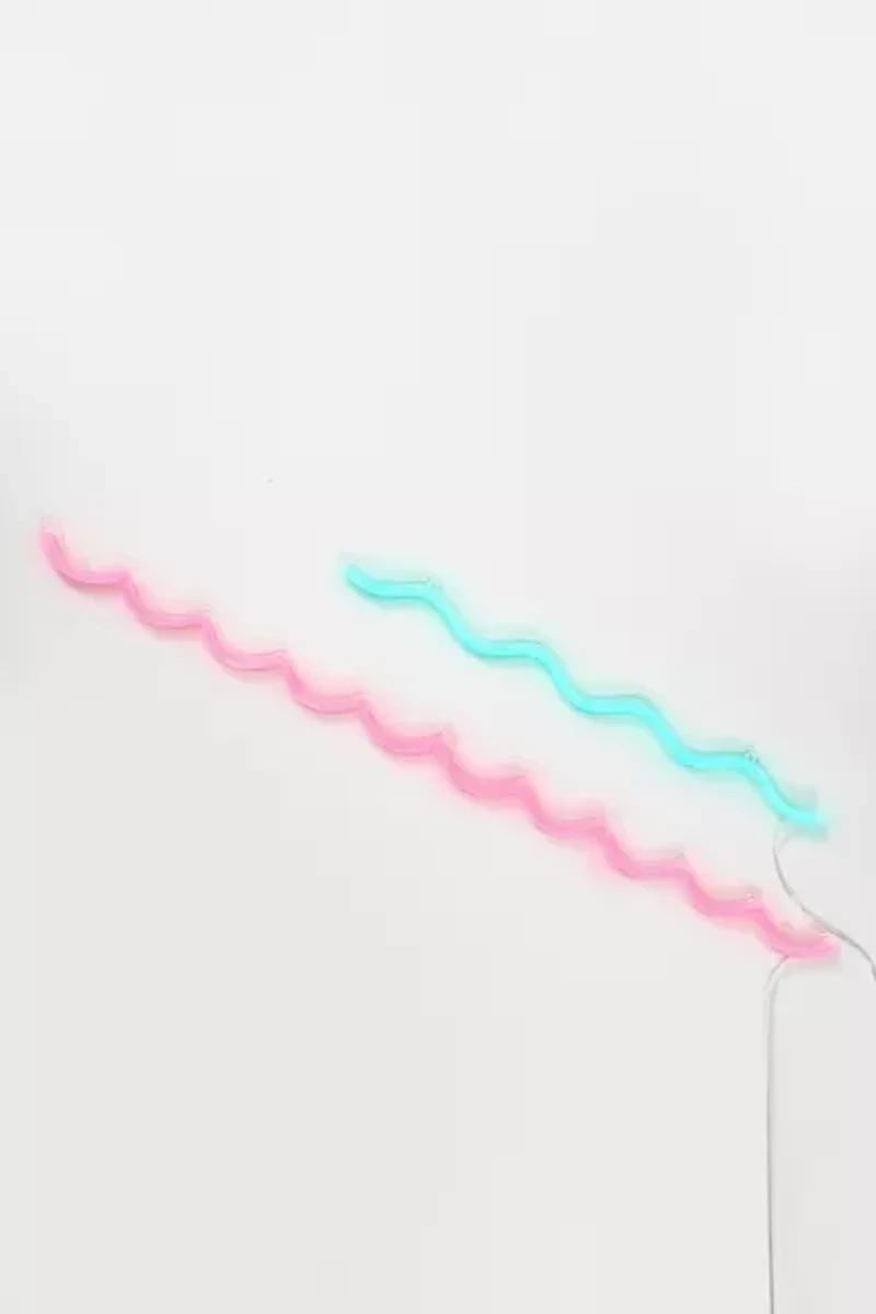 Echo Neon Wavy Lines Neon Sign