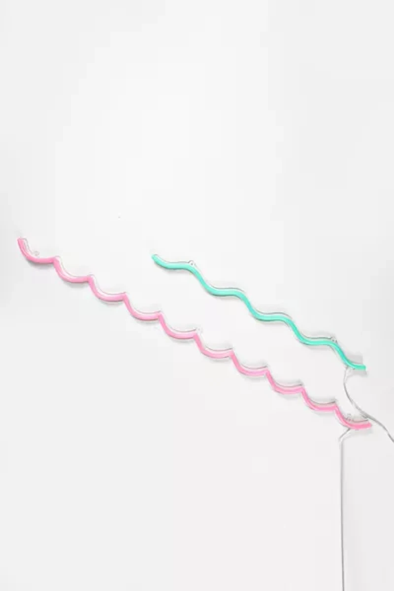 Echo Neon Wavy Lines Neon Sign