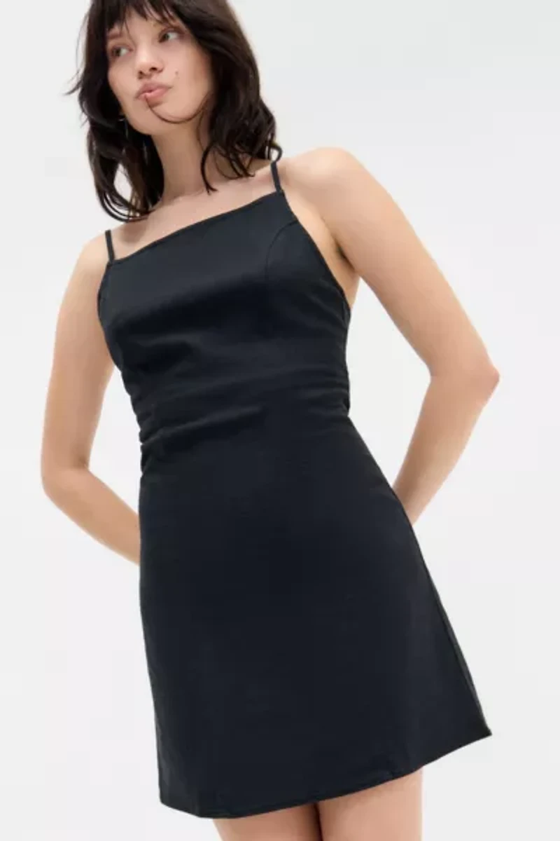 Silence + Noise Meghan Backless Mini Dress