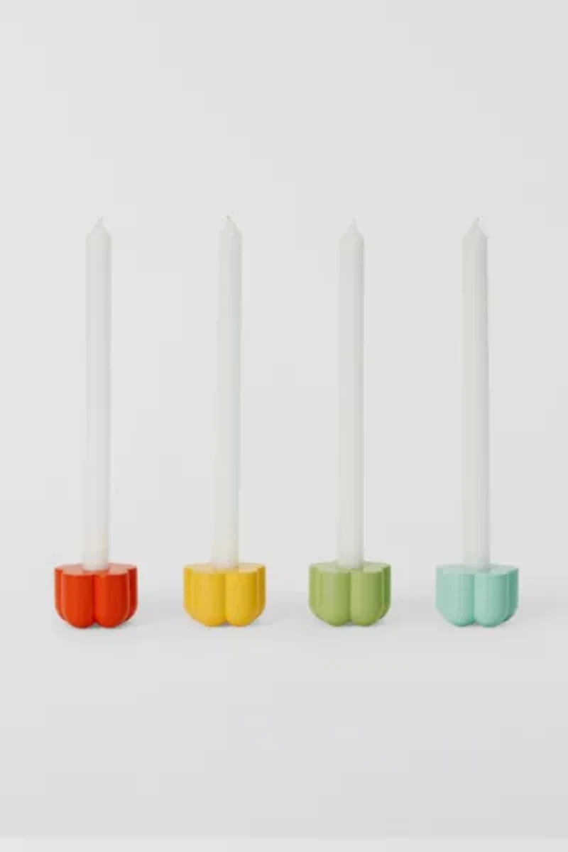 Areaware Poppy Candle & Incense Holder Set