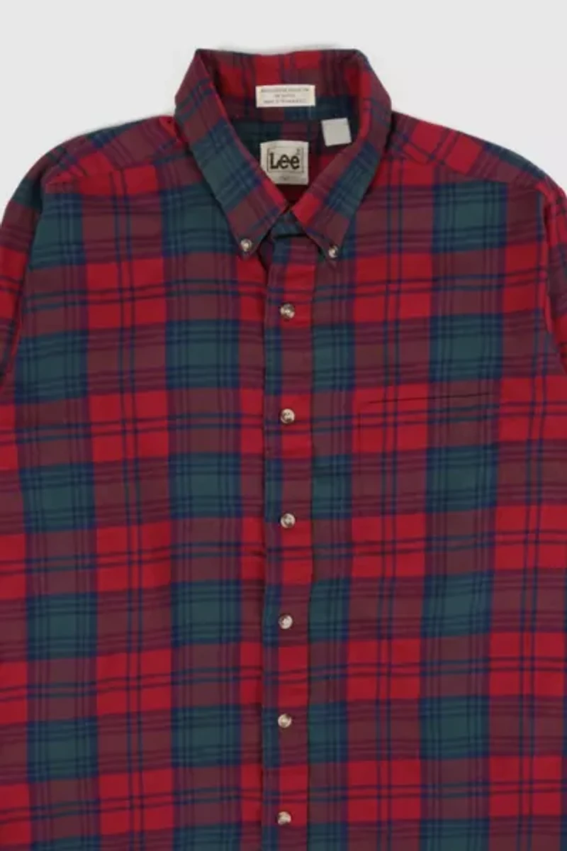 Vintage Lee Lightweight Button-Down Shirt