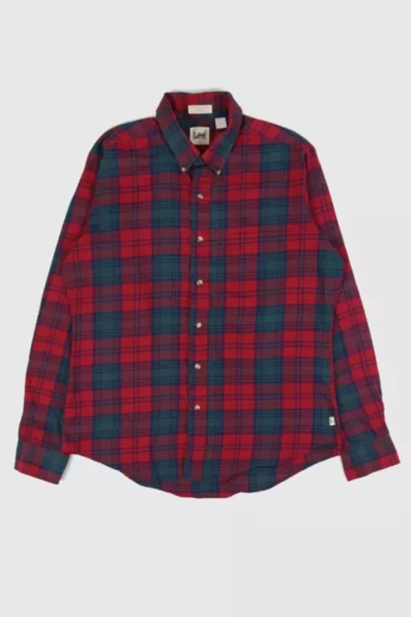Vintage Lee Lightweight Button-Down Shirt