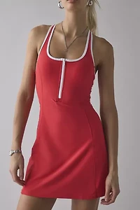 THE UPSIDE Pacific Ali Quarter Zip Racerback Active Dress