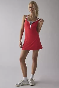 THE UPSIDE Pacific Ali Quarter Zip Racerback Active Dress