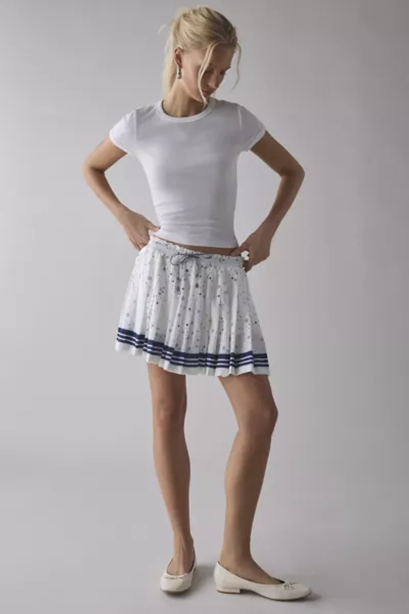 THE UPSIDE Stellarium Valetta Pleated Mini Skort