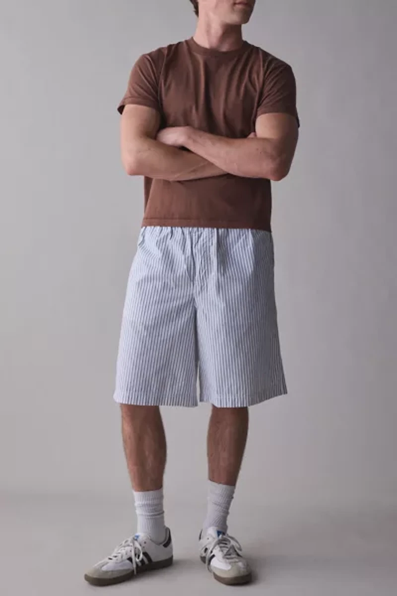 UO Baggy Striped Pull-On Short