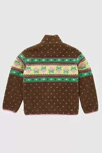 Strawberry Western Choco Fleece Jacket