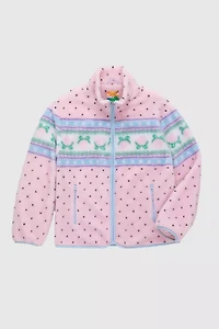 Strawberry Western Choco Fleece Jacket