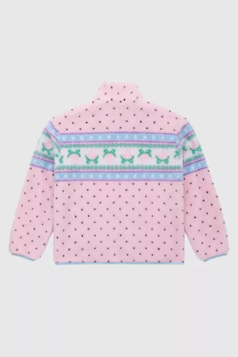 Strawberry Western Choco Fleece Jacket