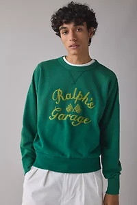 Polo Ralph Lauren Ralph’s Garage Embroidered Crew Neck Sweatshirt