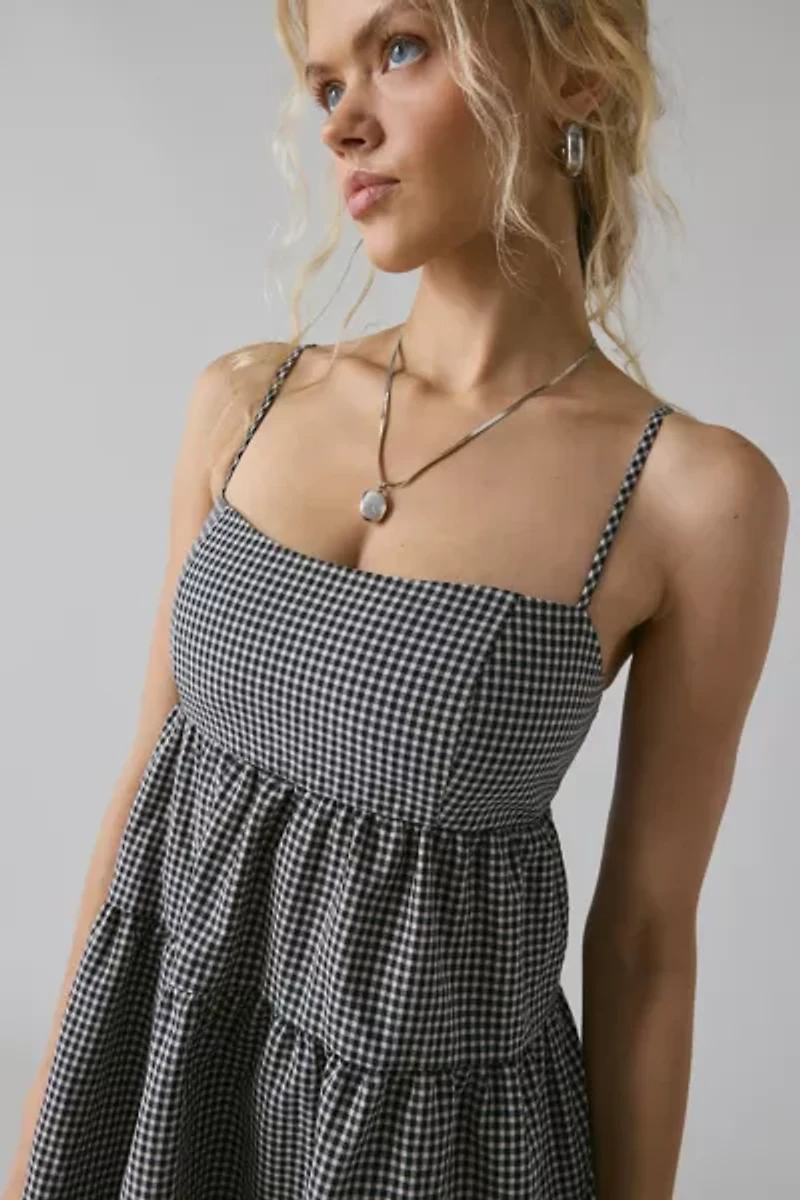 Kimchi Blue Zosia Tiered Babydoll Mini Dress