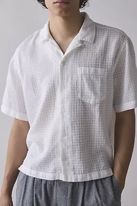 Standard Cloth Liam Textured Grid Shirt