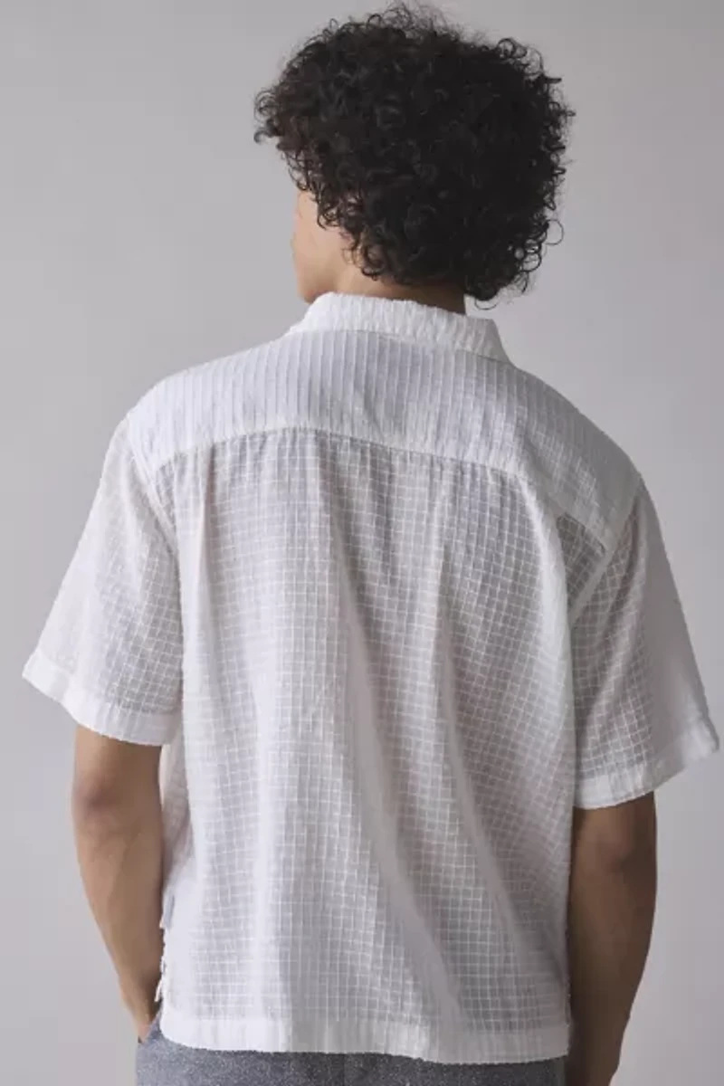 Standard Cloth Liam Textured Grid Shirt