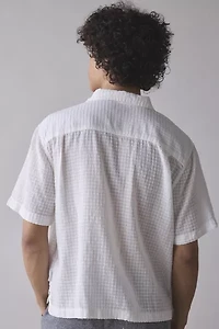 Standard Cloth Liam Textured Grid Shirt