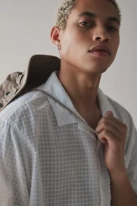 Standard Cloth Liam Textured Grid Shirt