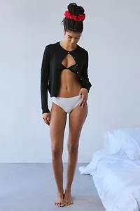 Out From Under Cotton Picot-Trim Hipster Undie