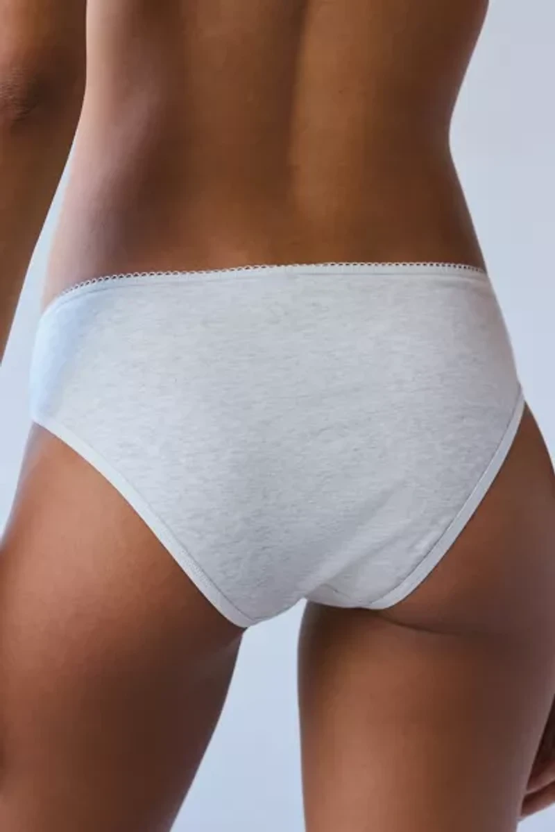 Out From Under Cotton Picot-Trim Hipster Undie