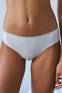 Out From Under Cotton Picot-Trim Hipster Undie