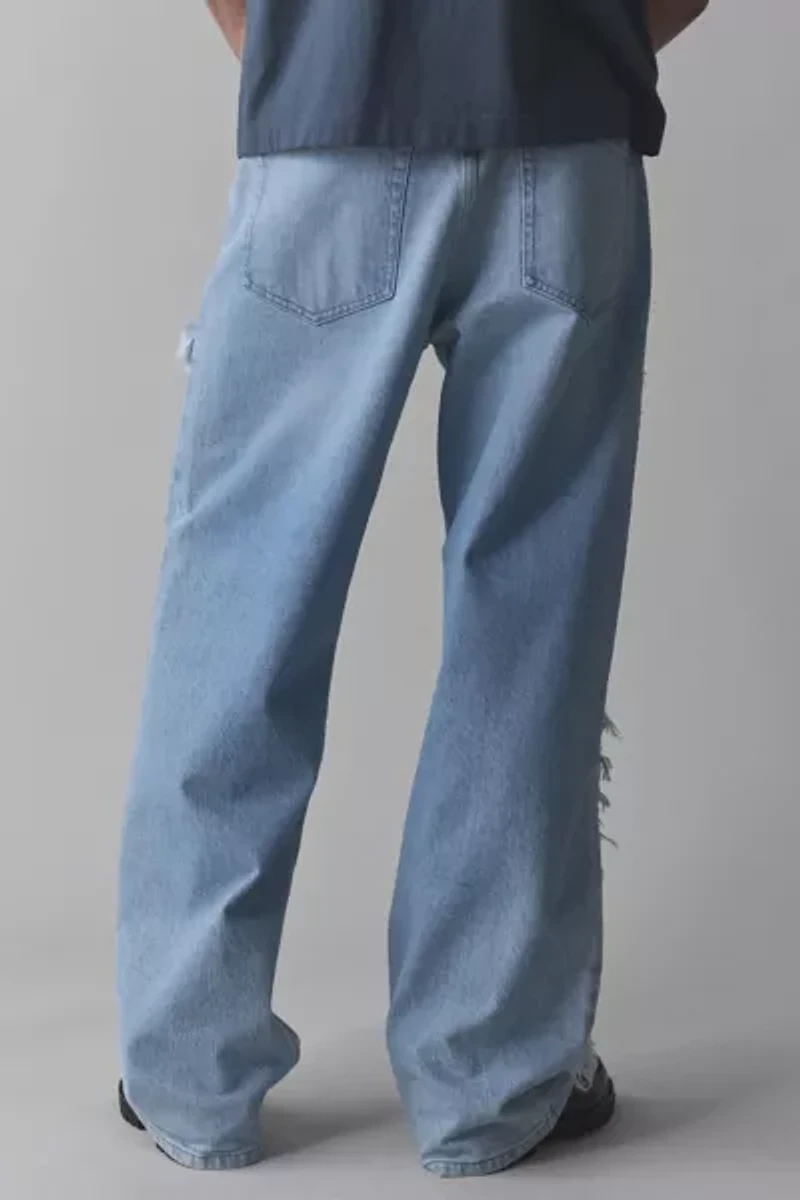 BDG Nitro Frayed Trim Baggy Fit Jean