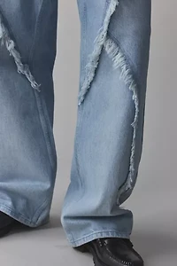 BDG Nitro Frayed Trim Baggy Fit Jean
