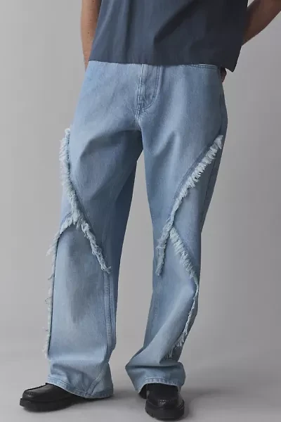 BDG Nitro Frayed Trim Baggy Fit Jean