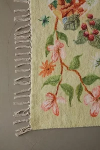 Souvenir Doodle Collage Printed Rug