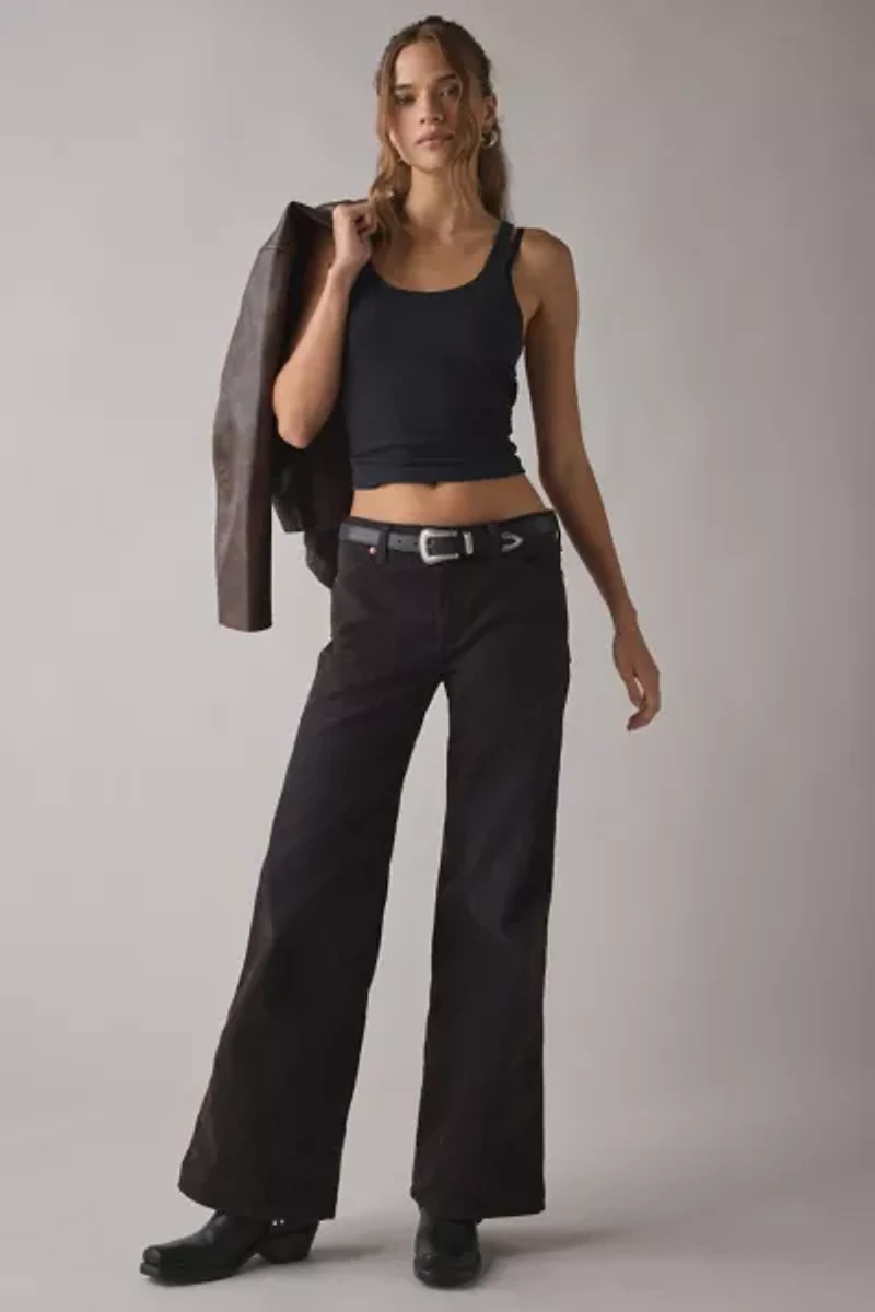 Wrangler Worldwide Mid-Rise Wide Leg Jean