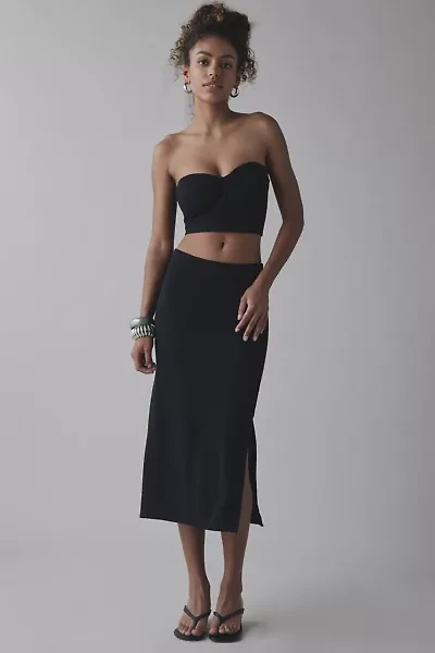 UO Oasis Knit Tube Top & Midi Skirt 2-Piece Set