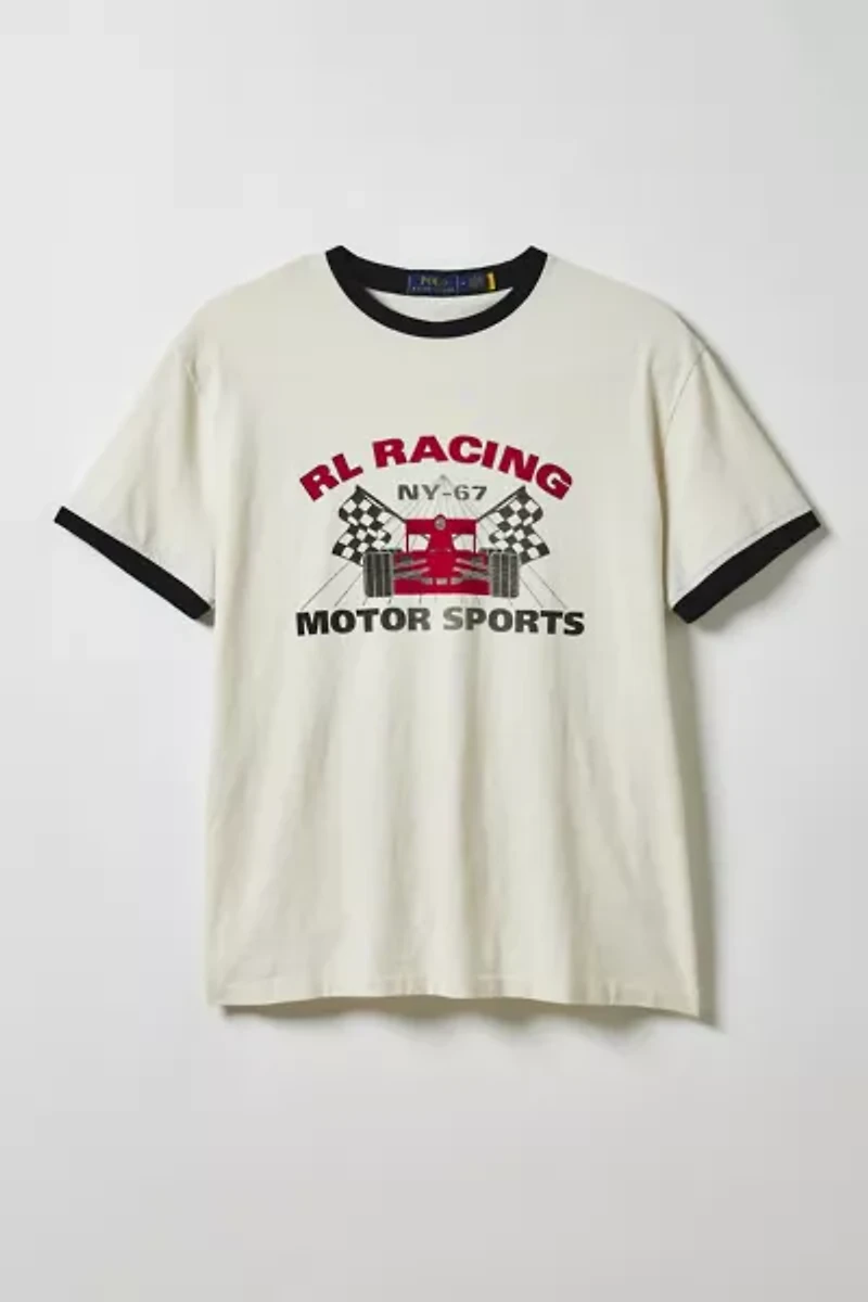 Polo Ralph Lauren Motorsport Graphic Ringer Tee