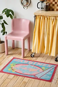 Sardine Tin Screen Printed Rug