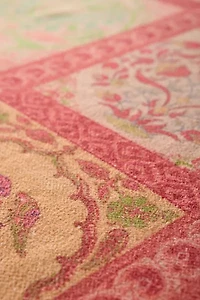 Ilona Floral Tile Printed Rug