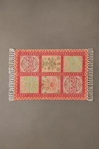 Ilona Floral Tile Printed Rug