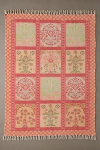 Ilona Floral Tile Printed Rug