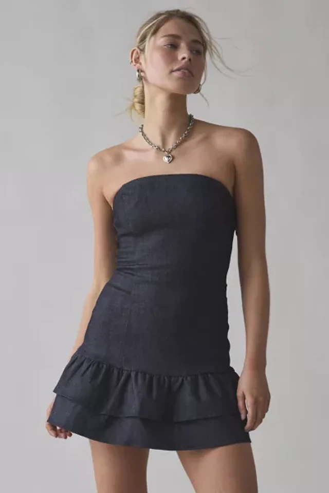 free people izi drop waist mini dress Lace Detail Drop Waist Maxi