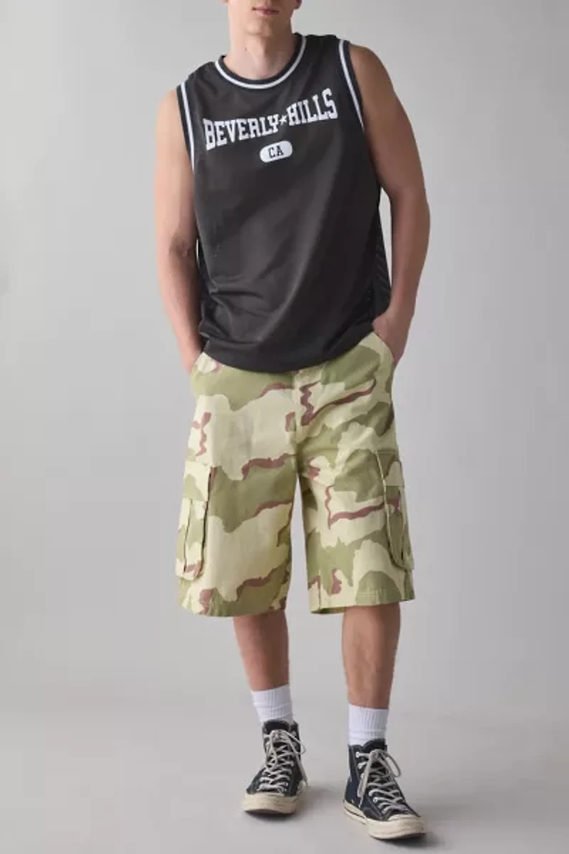 BDG Camo Canvas Cargo Short