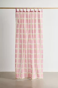 Briar Grid Patterned Window Panel