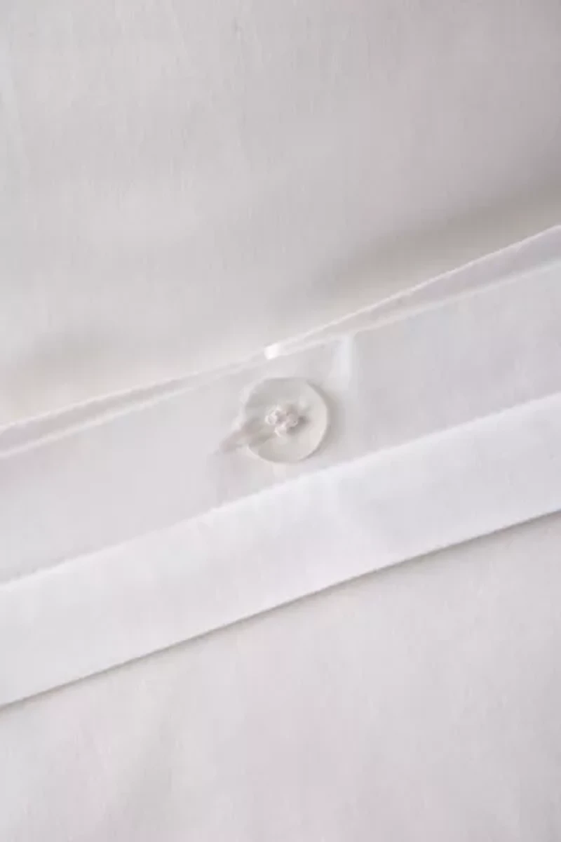 Eyelet Lace Detail Duvet Cover