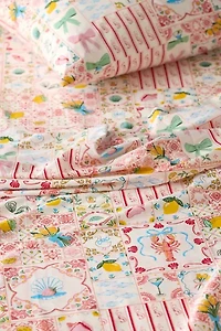 Porto Tile Patterned Sheet Set