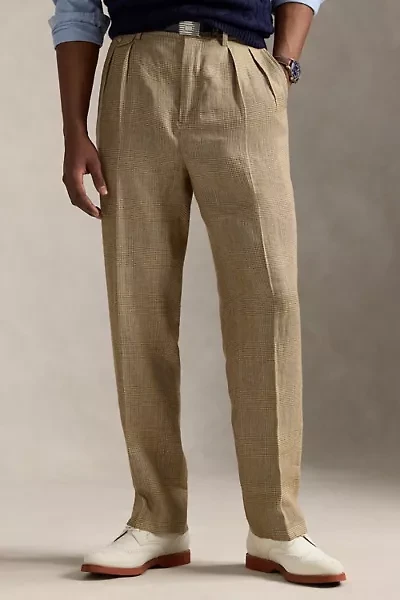 Polo Ralph Lauren Whitman Relaxed Fit Glen Plaid Chino Pant
