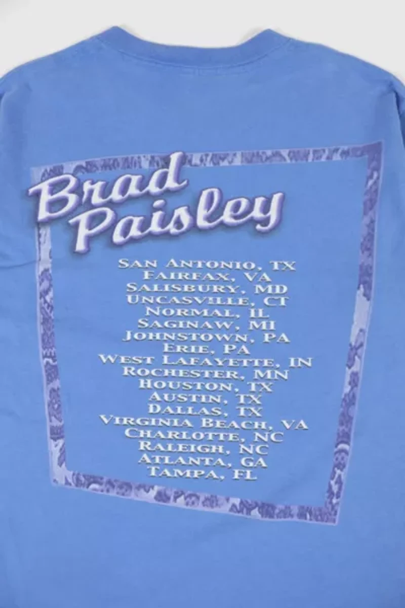 Vintage Brad Paisley Tour Tee